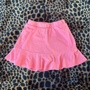 Pink skirt